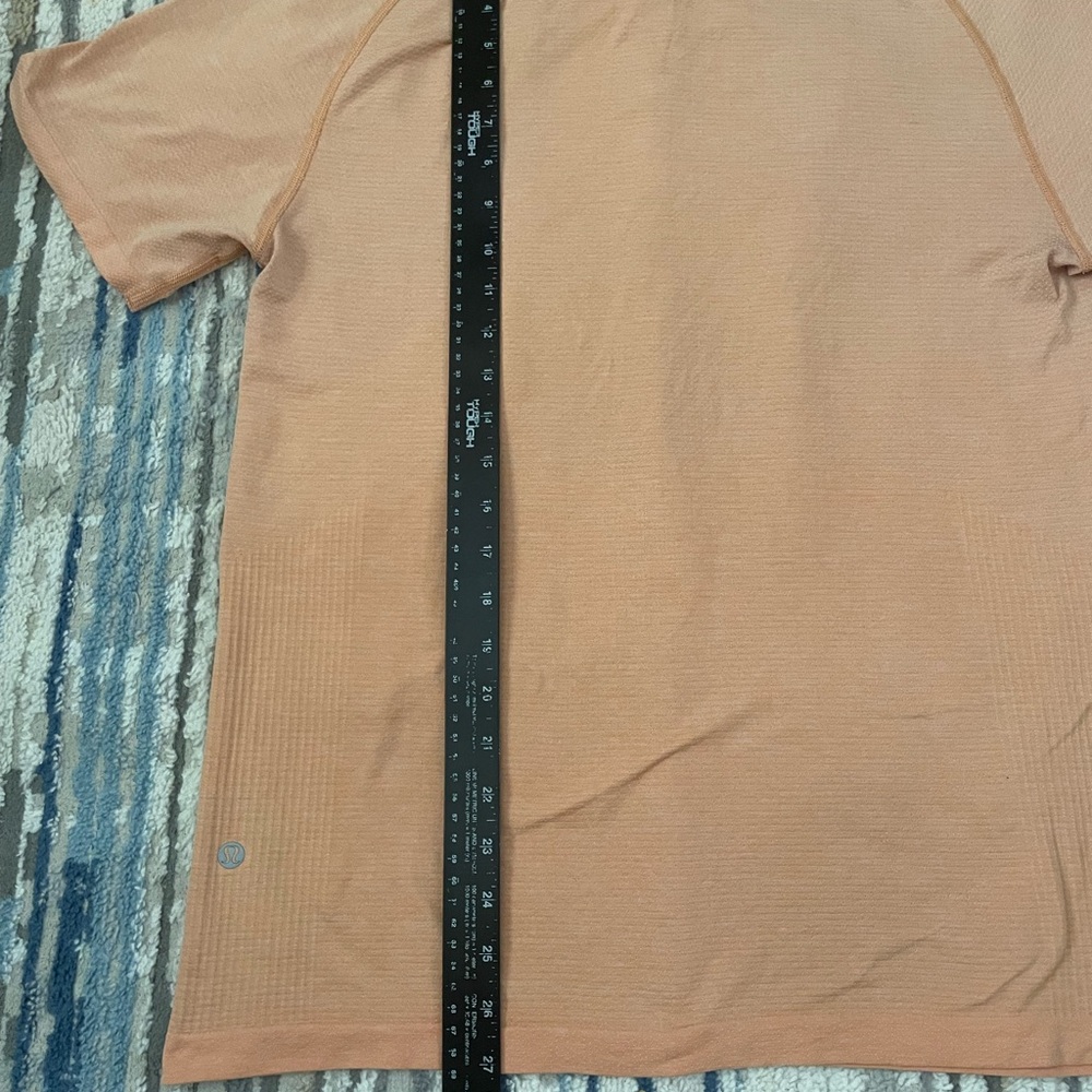 Lululemon Shirt Mens Medium Tee Casual Workout Stretch Crew Neck Short Sleeve - Picture 4 of 6